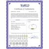 Image 2 : Genuine 3.15 ctw Peridot Bracelet 14KT White Gold - REF-56K4V