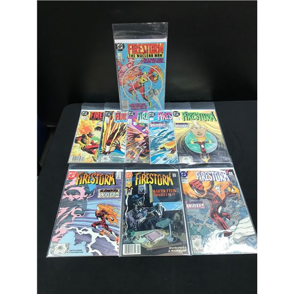 DC COMICS FIRESTORM COMIC BOOK LOT