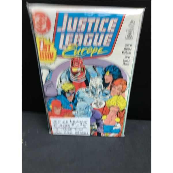 DC COMICS JUSTICE LEAGUE EUROPE 1-5 ISSUE RUN