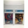 Image 1 : GCG GRADED MARVEL TRADING CARD LOT