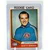 Image 1 : SCOTTY BOWMAN 1974-75 OPC ROOKIE CARD