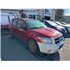 Image 2 : 2008 DODGE CALIBER SXT, 4DR SUV, RED, VIN 1B3HB48B18D750412