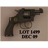 Image 1 : Rohm Model RG20 DA revolver, .22 short cal., 2” round barrel, black finish, checkered plastic brown 