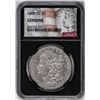 Image 1 : 1889-CC $1 Morgan Silver Dollar Coin NGC Genuine