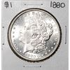 Image 1 : 1880 $1 Morgan Silver Dollar Coin