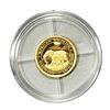Image 1 : 2022 Somalia Republic African Wildlife Elephant 20 Shillings 1/50 oz Gold Coin