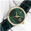 Image 2 : Rolex Men's Two Tone Green Malachite Datejust Wristwatch