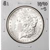 Image 1 : 1890-S $1 Morgan Silver Dollar Coin