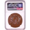 Image 2 : 1833 Germany Bronze Christian W. Hufeland Brandt 42mm Medal NGC MS65BN