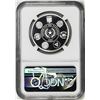 Image 2 : 2020 Paraguay 1 Guarani Steam Locomotive Trains Silver Coin NGC PF68 Ultra Cameo