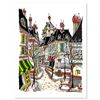 Tom Wood "Le Village" Limited Edition Lithograph On Paper