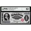 Image 1 : 1886 $1 Martha Washington Silver Certificate Note Fr.216 PMG Uncirculated 62EPQ