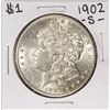 Image 1 : 1902-S $1 Morgan Silver Dollar Coin