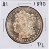 Image 1 : 1890 $1 Morgan Silver Dollar Coin Proof Like