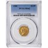 Image 1 : 1908 $2 1/2 Indian Head Quarter Eagle Gold Coin PCGS MS62