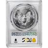 Image 2 : 2020-(P) $1 American Silver Eagle Coin PCGS MS69 Emergency Issue Philadelphia