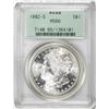Image 1 : 1882-S $1 Morgan Silver Dollar Coin PCGS MS66 Old Green Holder