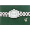 Image 4 : Rolex Men's Stainless Steel Mother of Pearl Diamond Datejust Wristwatch