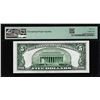 Image 2 : 1953 $5 Legal Tender Note Fr.1532 PMG Gem Uncirculated 66EPQ