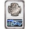 Image 2 : Spice Islands Shipwreck (1621-30)MO Mexico 8 Reales Philip IV Silver Coin NGC Genuine