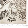Image 2 : George Crionas (1925-2004) "Homage To Chagall" Limited Edition Etching On Paper