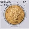 1901-S $20 Liberty Head Double Eagle Gold Coin