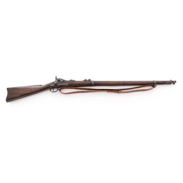 Model 1880 Rifle Rare U.S. Springfield Model 1880 Trapdoor Rifle, with Sliding ...