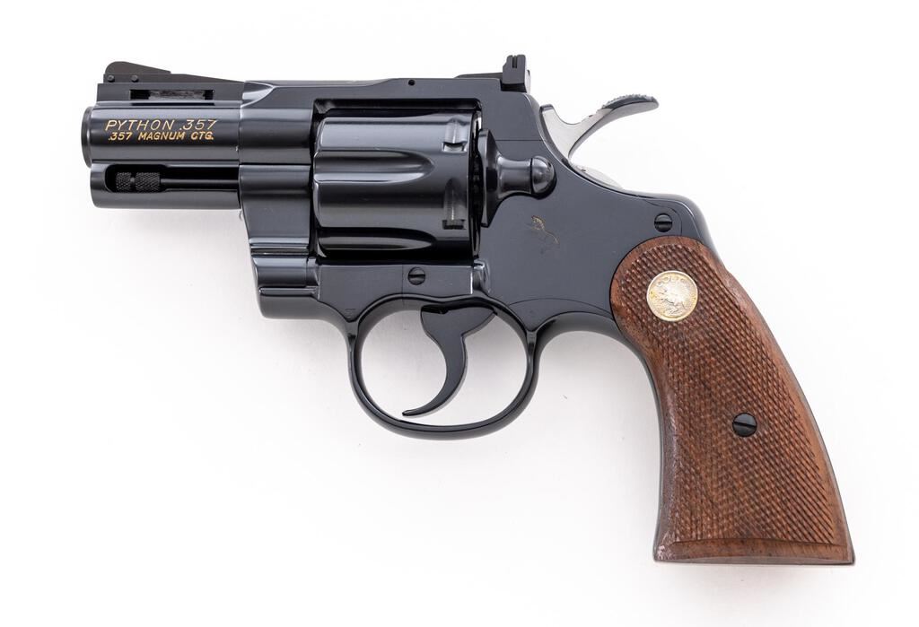 Python Revolver With Multiple View Colt Python Double Action Revolver