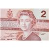 Image 3 : Lot of 2 Canada 1986 $2 Bill Uncut