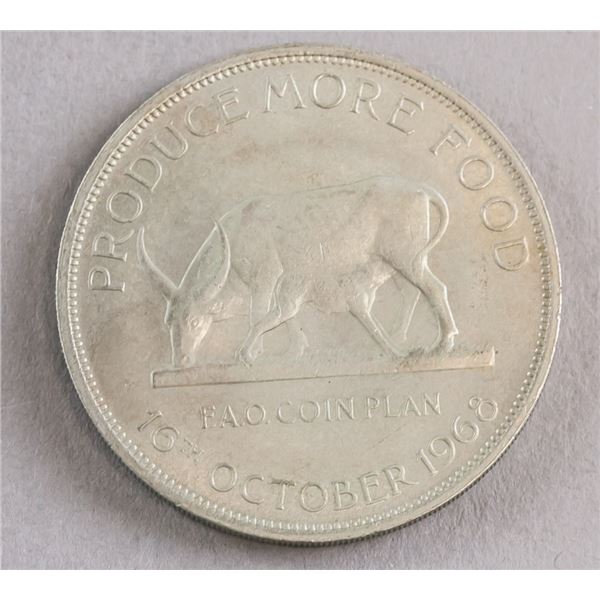 Uganda 1968 5 Shillings Coin