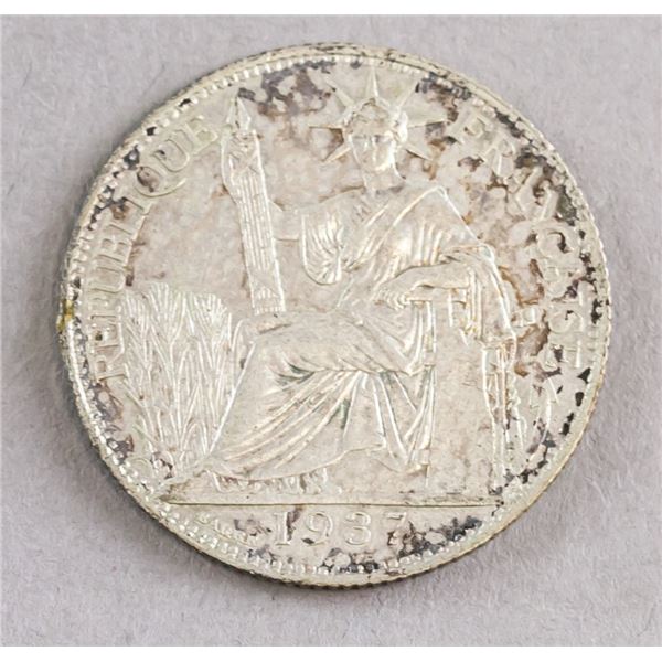 French Indochina 1937 20 Centimes