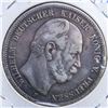 Image 2 : Kingdom of Prussia Wilhelm I 5 Mark Coin