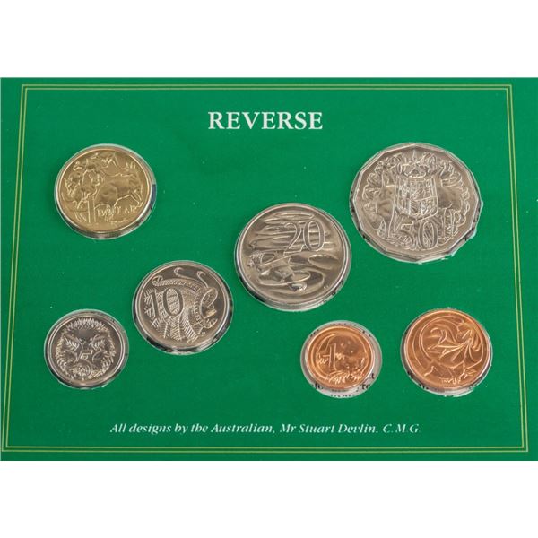 Australian Coin Set 1985 Kangaroo and Platypus