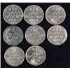 Image 2 : Lot of 8 Israel Coins 1 Lira