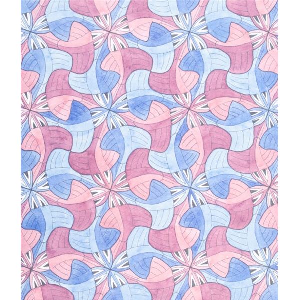 Dutch Litho on Paper Signed MC Escher 43/200