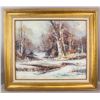 Image 2 : Canadian Oil on Canvas Signed L. NICKLE