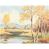 Image 2 : American/Canadian Oil on Panel Signed C Douglas