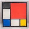 Image 1 : Dutch Acrylic on Canvas Signed Piet Mondrian