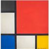 Image 2 : Dutch Acrylic on Canvas Signed Piet Mondrian