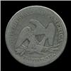 Image 2 : 1858 Liberty Seated Half Dollar Coin  (COI-366)