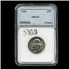Image 3 : 1954 Washington 25c Quarter Coin Graded MS67 Great Toning (COI-5328)