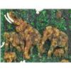 Image 2 : 1,200ct. Tourmaline Elephant Statue Picture Frame (GEM-2689B)