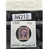 Image 1 : 1932 US 3 Cent Stamp - George Washington (A4212)