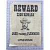 Image 1 : Shanghai Knights (2003), Jackie Chan, Owen Wilson - John "Tracker" Flemming Wanted Poster