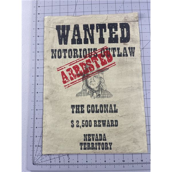 Shanghai Knights (2003), Jackie Chan, Owen Wilson - The Colonel Wanted Poster