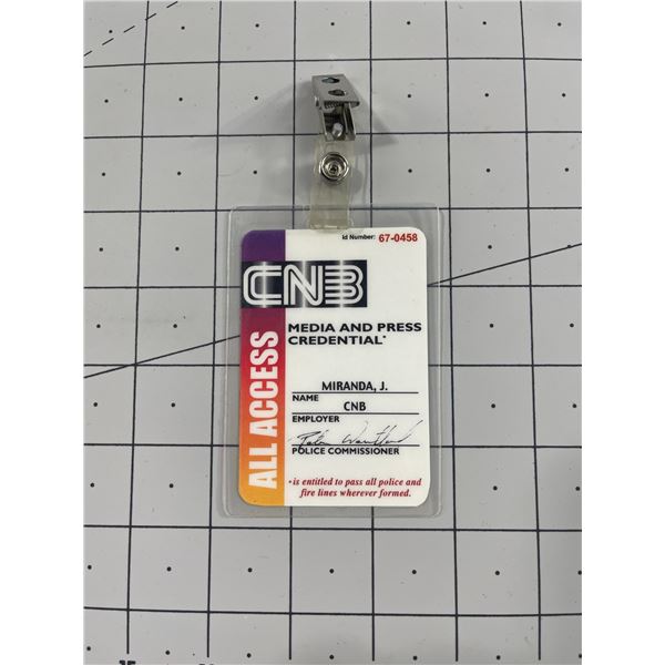 24 (T.V. Series, 2001-2010), Kiefer Sutherland - Miranda J. CNB Press Pass