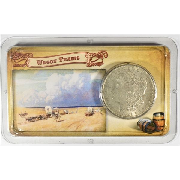 LITTLETON WAGON TRAINS 1921 DOLLAR