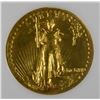 Image 2 : 1907 $20 GOLD HIGH RELIEF "OMEGA MAN"  BU
