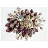 Image 1 : AMAZING PURPLE STONE BROOCH