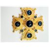 Image 1 : MALTESE CROSS BROOCH W STONES
